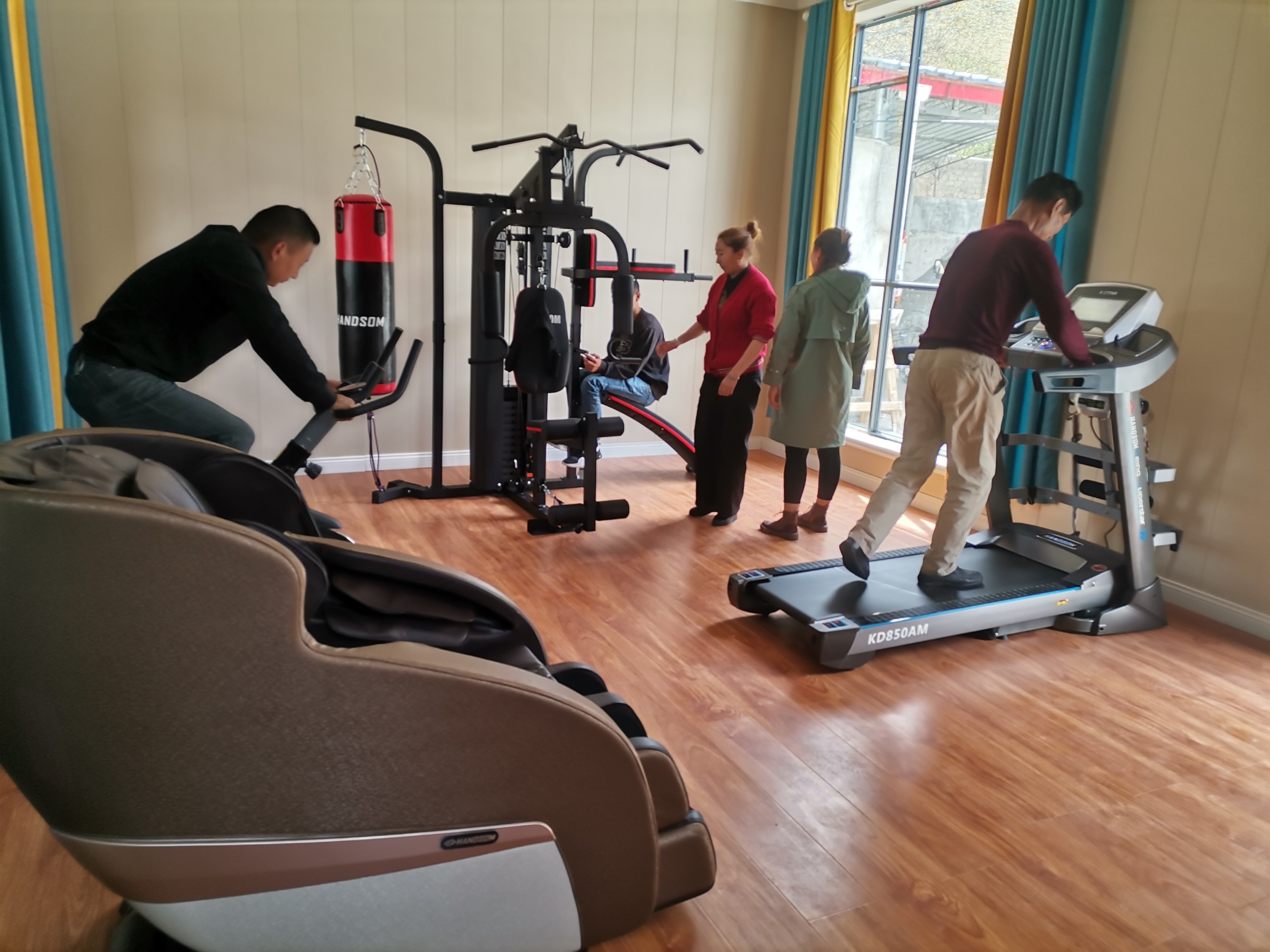 悍德森丨雅安市人民检察院  健身器材配置方案  案例